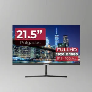 Monitor Janus IPS 21.45” Full HD 100Hz con Parlantes | Ideal para PC y Consolas