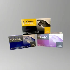 Guantes de Nitrilo Elite Libres de Látex y Resistentes