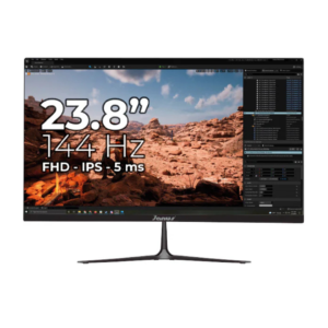 MONITOR GAMER JANUS 24 PULGADAS  IPS FULL HD 144HZ – ALTO RENDIMIENTO Y COLORES PRECISOS