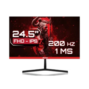 MONITOR GAMER JANUS IPS 24.5” 200HZ 1MS FREESYNC FHD