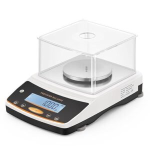 Balanza Analítica de Laboratorio 500g x 0.001g Balanza Digital de Precisión.001 Gramo de Exactitud Escala Científica de Miligramos de Laboratorio