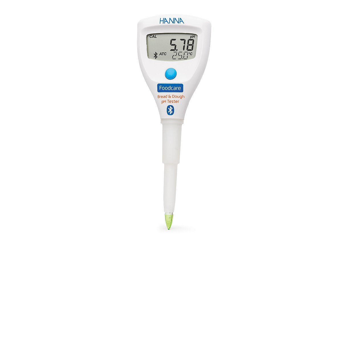 Medidor inalámbrico de pH HALO2 para pan y masa con electrodo especializado integrado – HI9810382