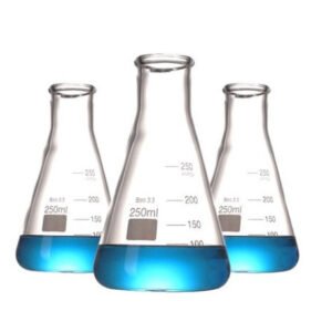 ERLENMEYER EN VIDRIO CLARO BOCA ANGOSTA 500 ML