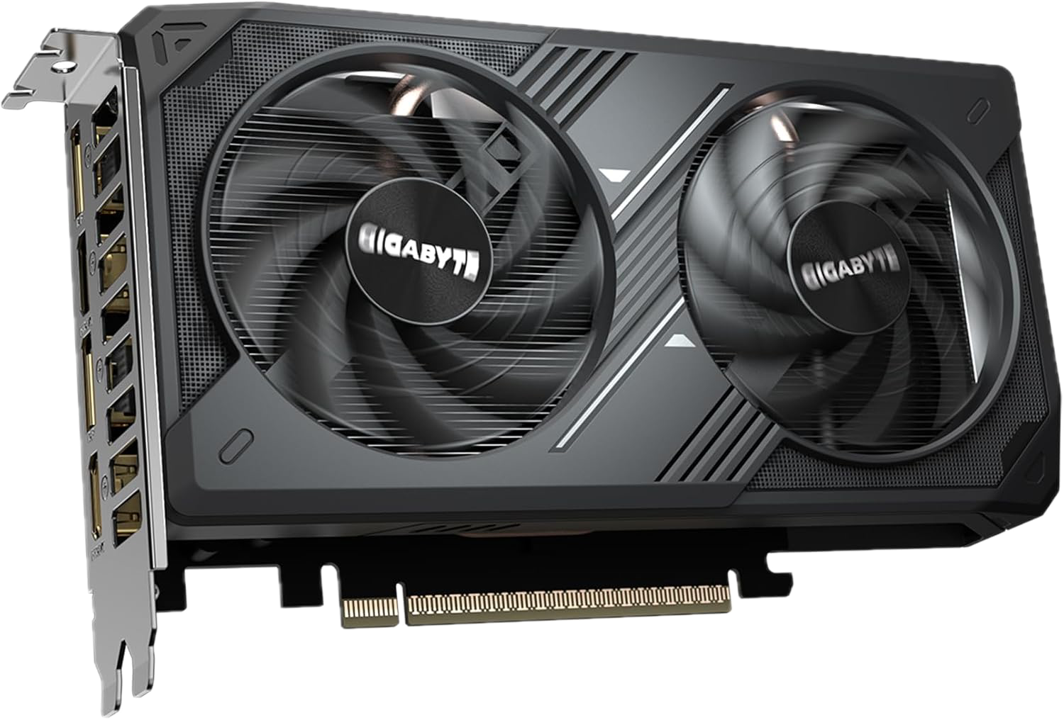 Tarjeta gráfica Gigabyte GeForce RTX 5050 WINDFORCE OC 8G con doble ventilador