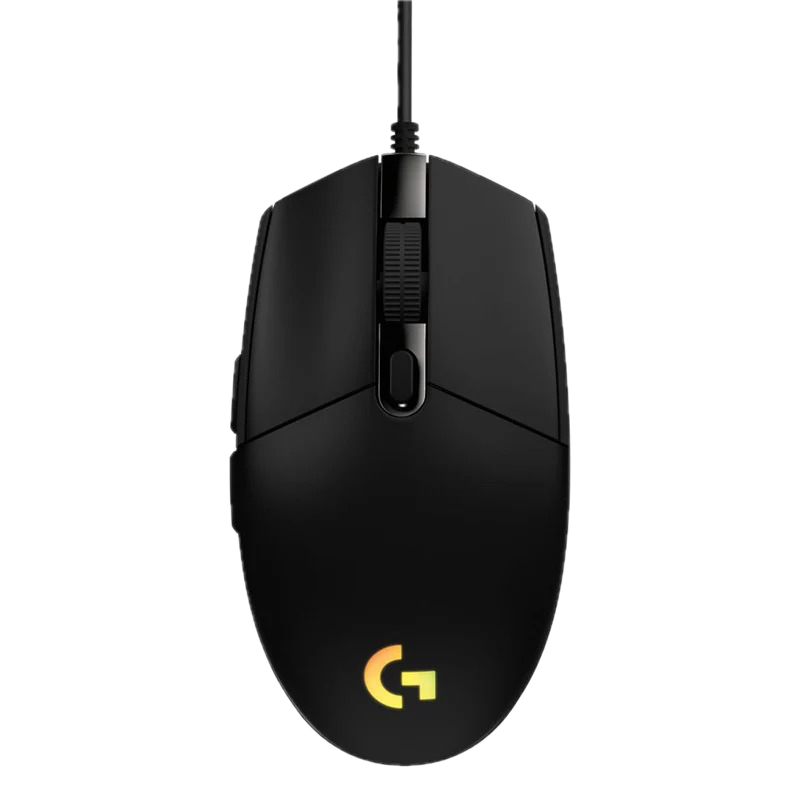 Mouse Gamer Logitech G203 LIGHTSYNC RGB color negro