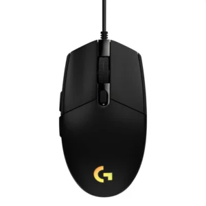 MOUSE GAMER LOGITECH G203 LIGHTSYNC RGB USB, 6 BOTONES, 8000 DPI, NEGRO PARA PC GAMING