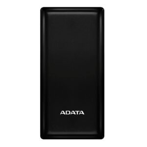 BATERIA PORTATIL  20000mAh negra  /2 puertos USB + 1 Puerto Tipo C entrada y Salida + 1 puerto de entrada  micro usb