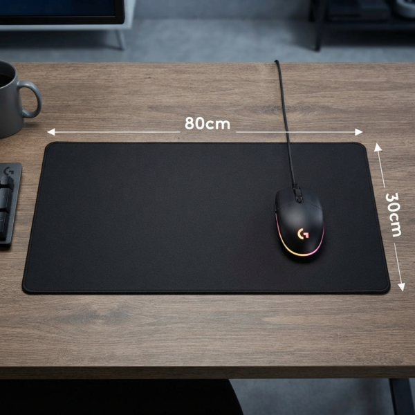 Combo Gamer Logitech G203 LIGHTSYNC RGB + Pad Mouse 30x80 cm
