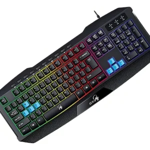 TECLADO GAMER GENIUS SCORPION K220 RGB 7 COLORES USB