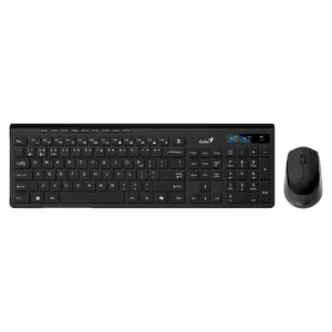 Genius SlimStar 8230 – Combo Teclado y Mouse Inalámbrico Bluetooth 5.3 + 2.4 GHz"